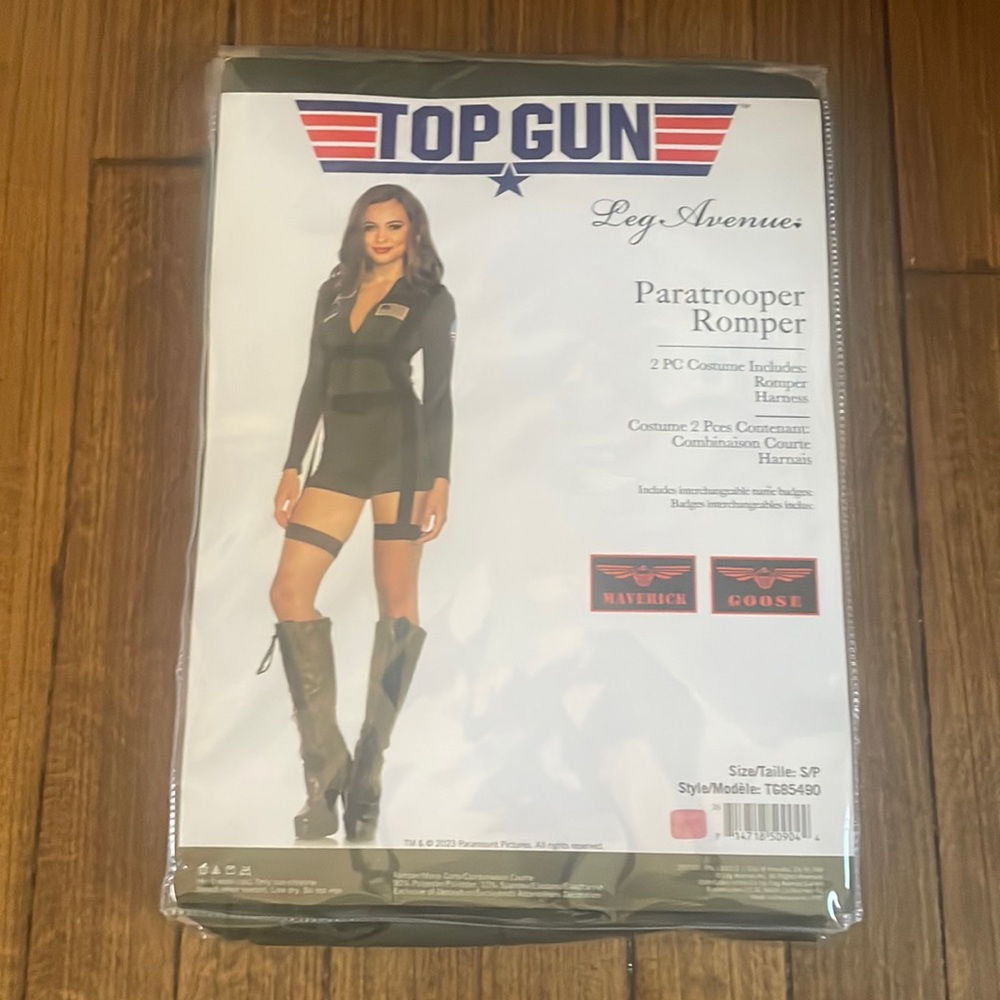 Leg Avenue Top Gun Halloween/Cosplay Costume